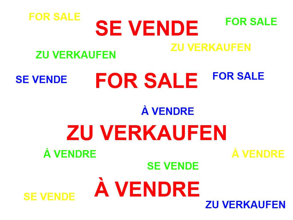 En venta - For sale - Zu verkaufen - À vendre